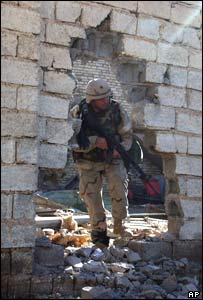 US troop in Falluja